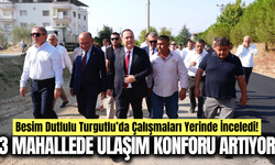 Turgutlu’ya 5,5 kilometrelik asfalt hamlesi