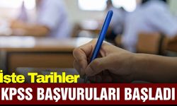 Binlerce adayı ilgilendiriyor: KPSS başvuruları başladı