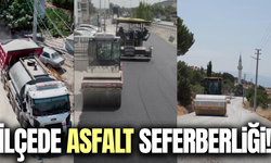 Büyükşehir Belediyesi Kula'da asfalt çalışmalarını sürdürüyor