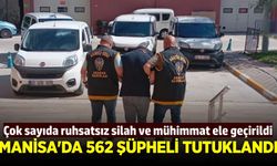 Manisa'da 1.290 şüpheli yakayı ele verdi!