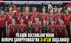 Filenin Sultanları Avrupa Şampiyonası’na fırtına gibi başladı!