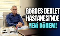 Gördes Devlet Hastanesi'nde Fatih Evcimen göreve başladı
