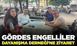Gördes'teki Engelliler Derneği'ne ziyaret