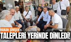 Hakan Şimşek, esnaf ve vatandaşın nabzını tuttu!