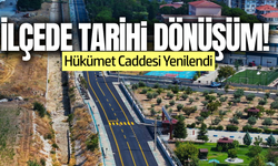 İlçe tarihinde bir ilk: Hükümet Caddesi baştan sona yenilendi