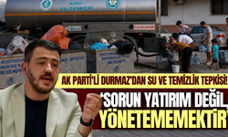 İlkcan Durmaz'dan Muradiye'deki su kesintisine tepki!