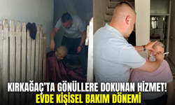 Kırkağaç Belediyesi’nden yüzleri güldüren hizmet