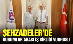 Kaymakam Yazar'dan Hakan Şimşek’e ziyaret
