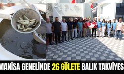 Manisa'da 1 Milyon 285 bin sazan yavrusu göletlerle buluştu