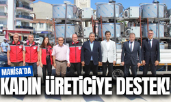 Manisa'da 113 kadın üreticiye önemli destek