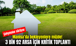 Manisa’da binlerce kişiyi ilgilendiren proje masada