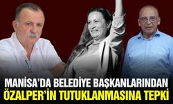Manisa'da belediye başkanlarından Özalper'e destek