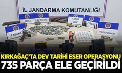 Manisa'da operasyon: Tarihi eser ele geçirildi