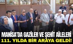Manisa’da şehitler rahmetle, gaziler minnetle anıldı
