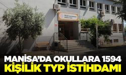Manisa’da okullarda 1.594 kişiye iş imkanı