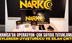 Manisa'da uyuşturucu operasyonu: Çok sayıda tutuklama