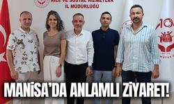 Manisa’da TEDB’den Aile ve Sosyal Hizmetler İl Müdürlüğü’ne Anlamlı Ziyaret