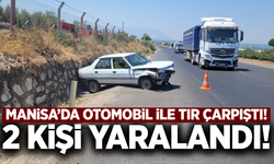 Manisa'da korkutan kaza: 2 yaralı