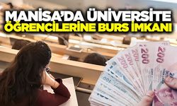 Manisa'da üniversite öğrencilerine 9 ay sürecek eğitim desteği