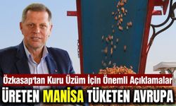 Manisa'dan kuru üzüm çağrısı: Üretiyoruz ama tüketmiyoruz