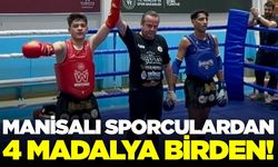 Manisalı rüzgar Afyon’da esti: 4 Madalya birden!