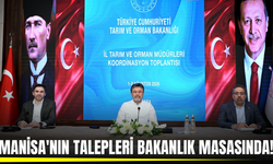 Manisa'nın tarım gündemi bakanlık masasında