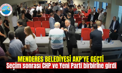 Menderes Belediyesi'nde yönetim AKP'ye geçti: CHP ve Yeni Parti karşı karşıya geldi