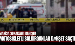 Manisa'da sokak ortasında silahlı saldırı: 1 yaralı, 1 tutuklama!