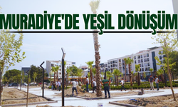 Muradiye'ye yeşil dokunuş!