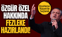 Özgür Özel hakkında fezleke hazırlandı!