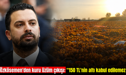 Yeni Parti'den kuru üzüm çağrısı: “150 TL’nin altı kabul edilemez”