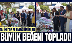 Salihli ADEM’in ilk ürünleri sergilendi