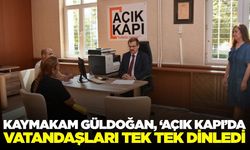 Salihli Kaymakamı Güldoğan vatandaşların taleplerini dinledi