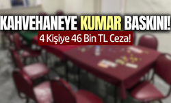 Salihli polisinden kahvehaneye kumar baskını!