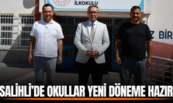 Salihli'de okullar yeni döneme hazır!
