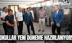 Salihli'de okullar yeni eğitim yılına hazırlanıyor!