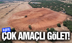 Salihli'de yangınlara ve kuraklığa karşı gölet hamlesi!