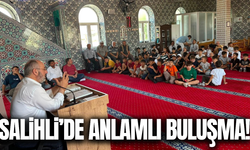 Salihli’de yaz Kur’an Kursu öğrencileri ve velileri kahvaltıda buluştu