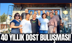 Sarıgöl'de anlamlı buluşma: 40 yıl sonra bir araya geldiler!