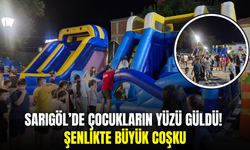 Sarıgöl’de çocuk şenliği yoğun ilgi gördü