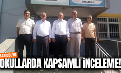 Sarıgöl'de eğitim yılı öncesi okullarda inceleme!
