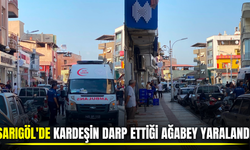 Sarıgöl'de kardeş kavgası: 1 yaralı