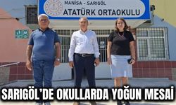 Sarıgöl’de Yeni Eğitim Yılı Öncesi Okullarda Hazırlık Mesaisi