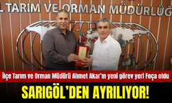 Sarıgöl’de görev yapmıştı: Ahmet Akar Foça’ya atandı