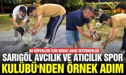 Hayvan sağlığı için Sarıgöl’de aşılama kampanyası