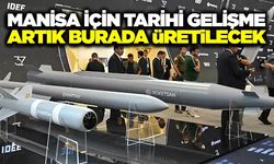 Savunma sanayisinin kalbi Manisa'da atacak!