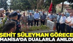 Manisa'da Şehit Süleyman Görece anıldı!