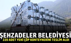 Şehzadeler'e 220 yeni çöp konteyneri!