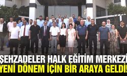 Şehzadeler Halk Eğitim Merkezi yeni dönem için toplandı