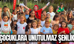 Şehzadeler'de çocuklar doyasıya eğlendi!